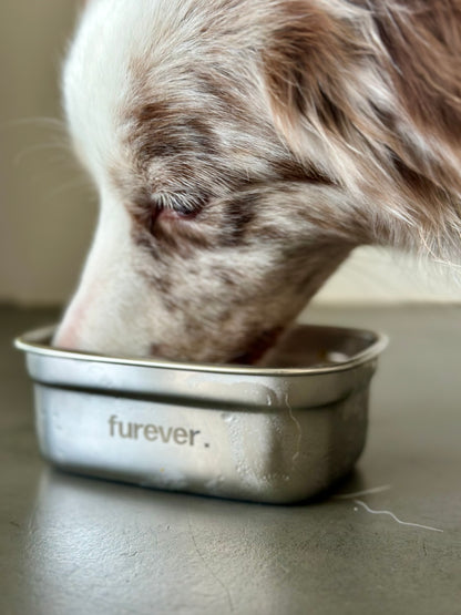 FUREVER. metal container